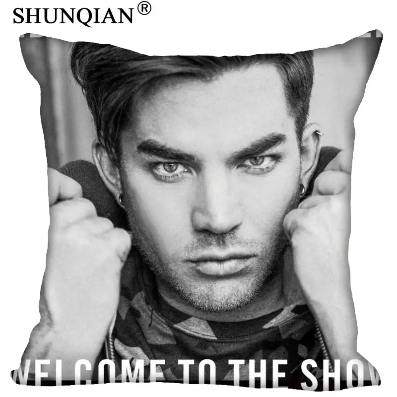 Custom Square Pillowcase Adam Lambert Cool soft Pillow Cover Zippered Free shipping More Size(Two Sides) DIY Pillowcase - Цвет: 12