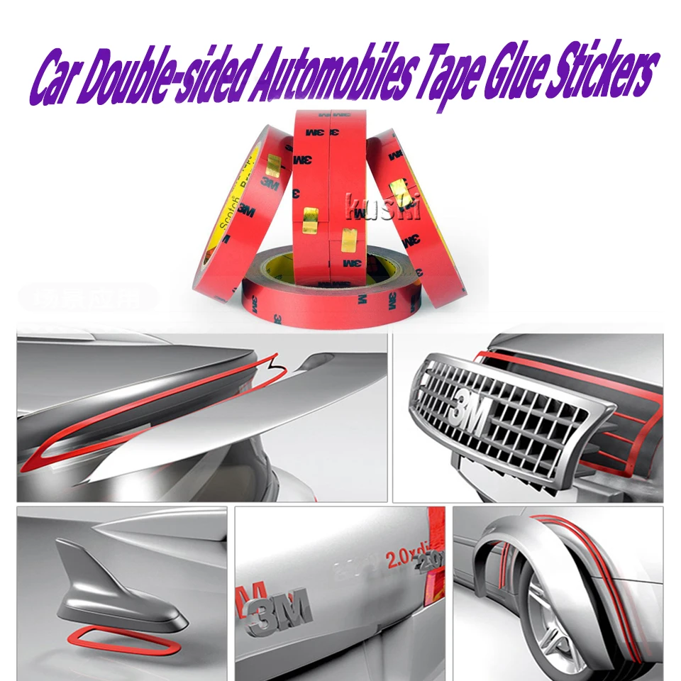Клейкая лента ZDPARTS для автомобилей Audi A3 A4 B7 B8 B6 A6 C6 C5 Q5 Citroen C4 Volvo V70 Xc60 6-30 мм |