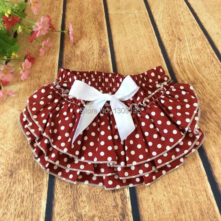 Платье для маленьких девочек с узором в горошек Пестрые брюки шаровары