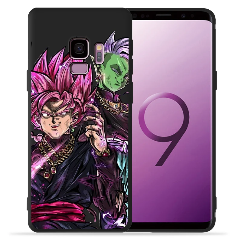 Dragon Ball Супер Гоку Вегета Дракон Чехол для телефона для чехол для Samsung Galaxy S9 S8 S10 плюс S7 S6 край S10 Lite Note9 8 крышка Etui - Цвет: 18