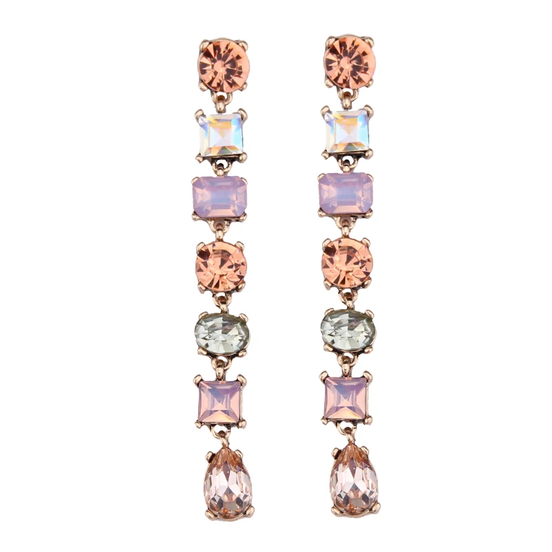 Женские длинные серьги подвески с бусинами яркие 4256|dangle drop earings|dangle earringsdrop dangle