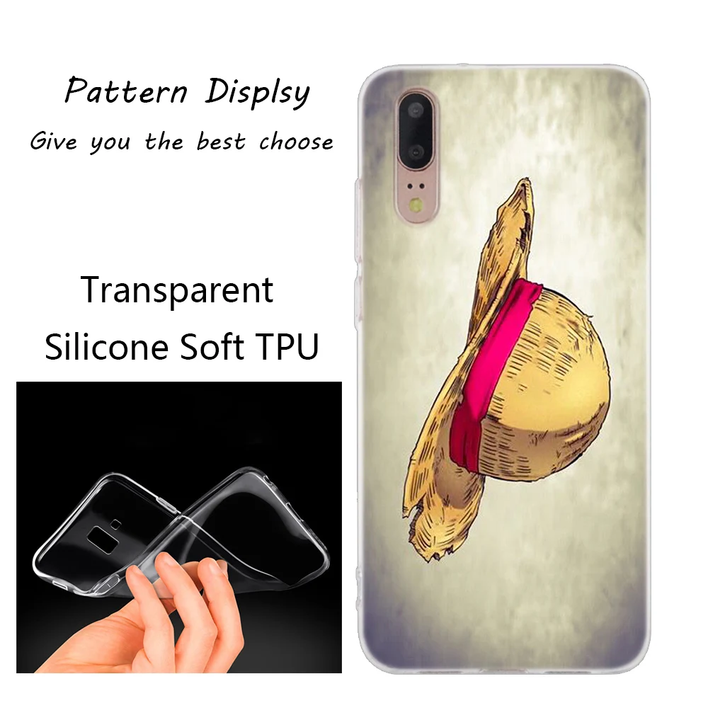 002 Популярный силиконовый чехол с обезьянкой D Luffy для huawei P30 P20 P10 P9 P8 Lite P30 P20 Pro Mini P Smart Plus - Цвет: 002