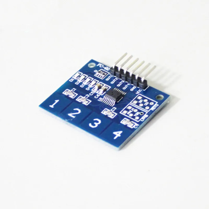 Новый 4 канальный цифровой сенсорный емкостный модуль переключателя TTP224|switch touch
