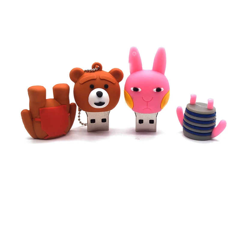 USB флеш накопитель в виде кролика 4 ГБ 8 16 32 64 ГБ|USB флэш-накопители| |