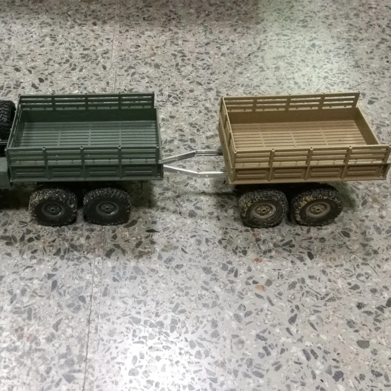 JJRC WPL B16 B24 B36 4/6WD военный грузовик подвеска 4 колесный прицеп обновление DIY