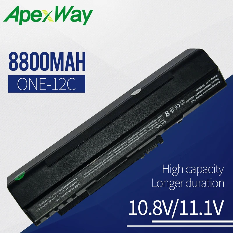 Аккумулятор для Acer Aspire One A110 A150 D150 D250 ZG5 LC.BTP00.017 UM08A31 UM08A32 UM08A51 UM08A52 UM08A73 8800 мАч 11 1 В |