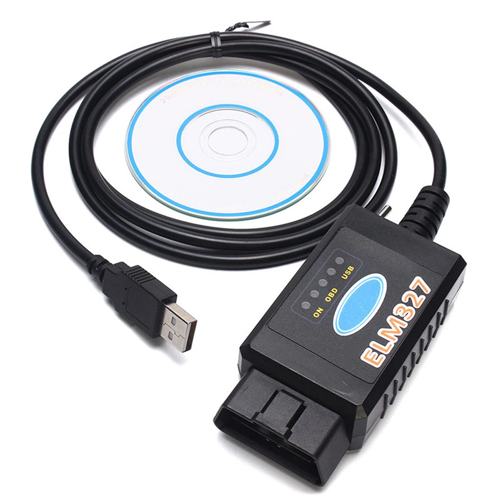 Диагностический сканер OBD2 USB модифицированный ELM327 для Ford MS CAN HS Mazda Forscan высокое