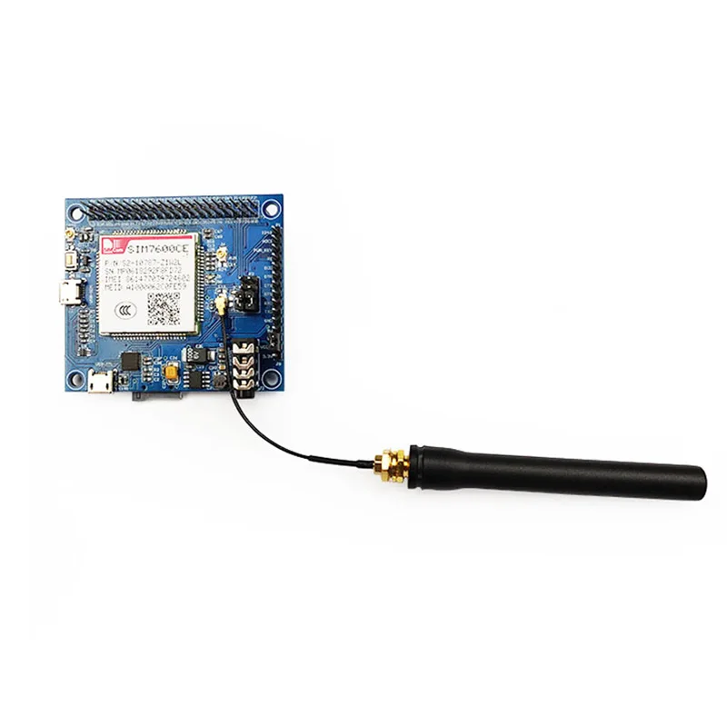 SIM7600CE 2G/3G/4G GNSS GPS Плата расширения для Raspberry Pi 2B/3B 3B +|Интегральные схемы| |