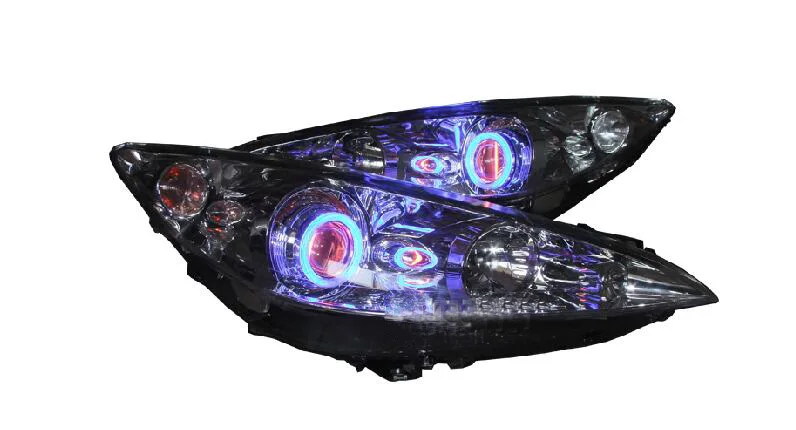 Model1 style HID, 2011~ 2013, стайлинга автомобилей для Peugeo 408 фар, понимание, 206 207 308 3008 408 4008 508 Raid RCZ партнер, 408 головная лампа - Цвет: Model1 style