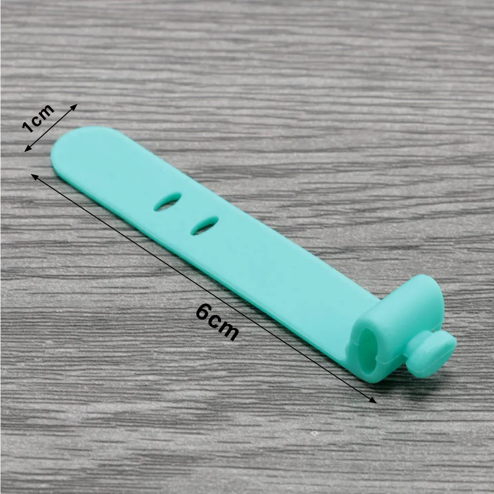 4 шт. силиконовый органайзер для кабелей|Органайзеры кабеля| |