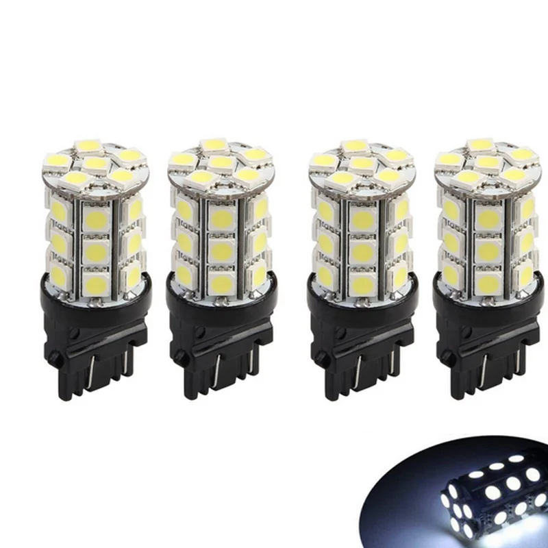 Практичные светодиодные огни WY21W W21/5W 7443 7440 T20 27SMD 5050 для поворота автомобиля