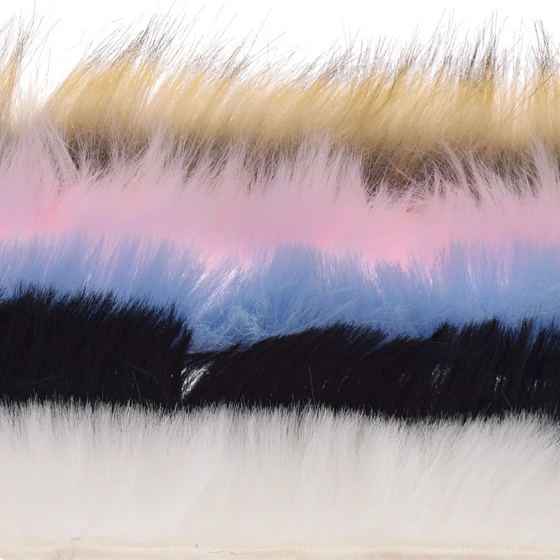 Лента из искусственного меха 1 ярд пушистая кружевная отделка сделай сам для