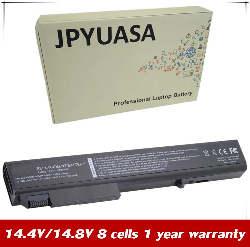 Аккумулятор 7XINbox 14 4 V HSTNN LB60 AV08 для HP EliteBook 8530p 8530w 8540p 8730p 8740w 484788 001 458274 421 501114 001|battery for