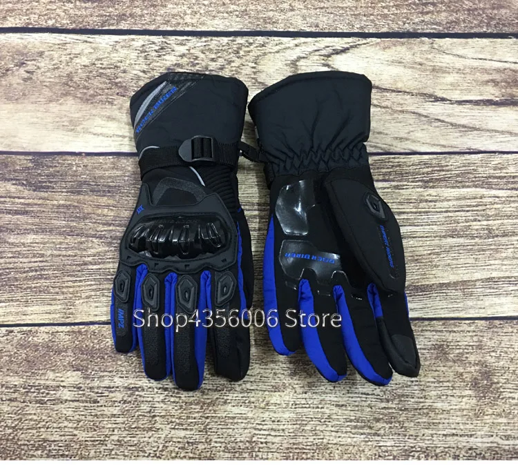 Мотоциклетный гоночный перчатки с подогревом guantes moto cicleta gant moto rbike luva moto ciclista водонепроницаемый Сенсорный экран Зима