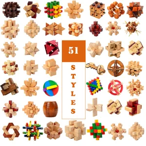 Новый дизайн 2017, детская деревянная игрушка-пазл Kongming Lu Ban, кольцо с замком, разблокированная серия интеллектуальных игрушек для взрослых