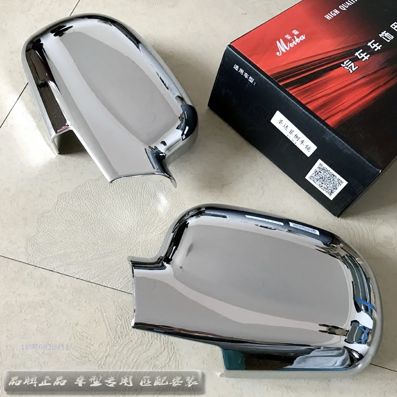 Автомобильные зеркальные накладки декоративные рамки для hyundai Santa Fe 2005-2012 Авто экстерьер автостайлинг