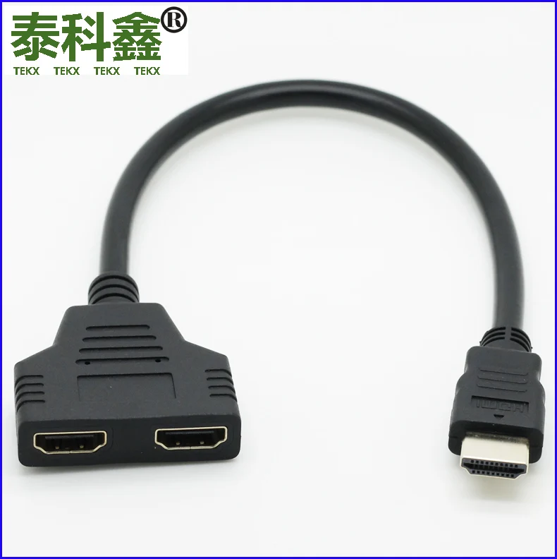 HDMI a точки два альлокатора 1 в 2 выхода поверните проводку второго поворота