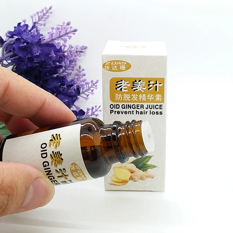 

Ginger juice Hair Growth Essence Professional Salon Hairstyles Keratin Hair Care Styling Products Anti Hair Loss Product oil