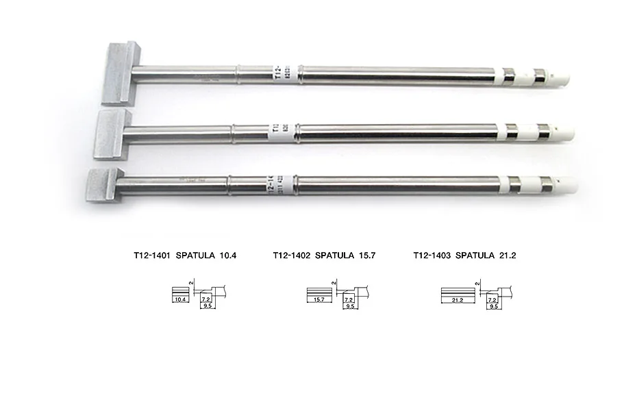 QUICKO T12-1401/1402/1403 Лопата лопатка-скребок жало паяльника FX-951 паяльная станция FM-2027 FM-2028 FX-9501