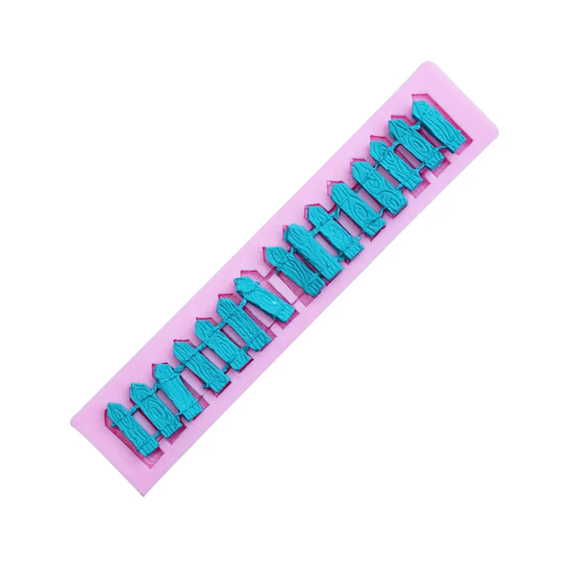 1 шт. 3D силиконовая форма для торта с изгородью|cake decorating tools|decorating toolssilicone fondant |