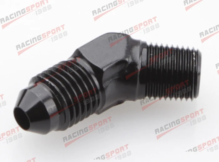 AN3 3AN AN 3 до 1/8 &quotNPT 45 градусов мужской Алюминиевый адаптер|an 8|aluminum fittingsadapter fitting |