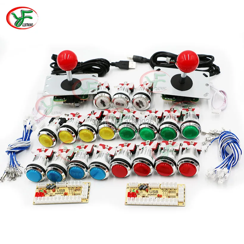 USB-кодировщик для ПК Raspberry pi аркадные игры наборы сделай сам запчасти