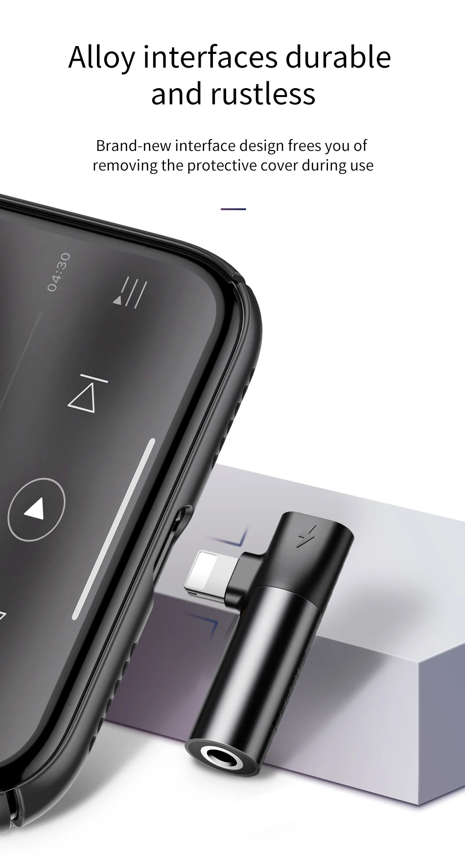 2 в 1 для apple lightning до 3,5 мм адаптер для наушников aux аудио Зарядка конвертер для iPhone xs max xr x 8 7 plus зарядное устройство