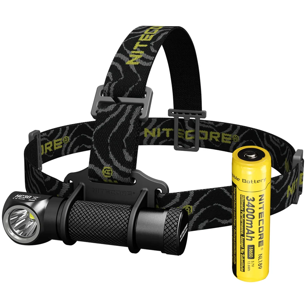 Налобный фонарь NITECORE HC30 HC30W CREE XM L2 U2 1000 люмен водонепроницаемый фонарик с