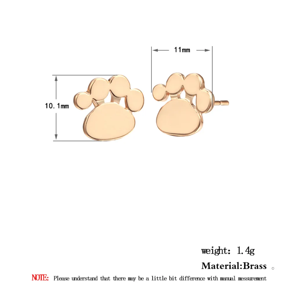 Милые серьги QIAMNI в форме сердца кошки собаки щенка|stud earrings|earrings christmasanimal piercings |