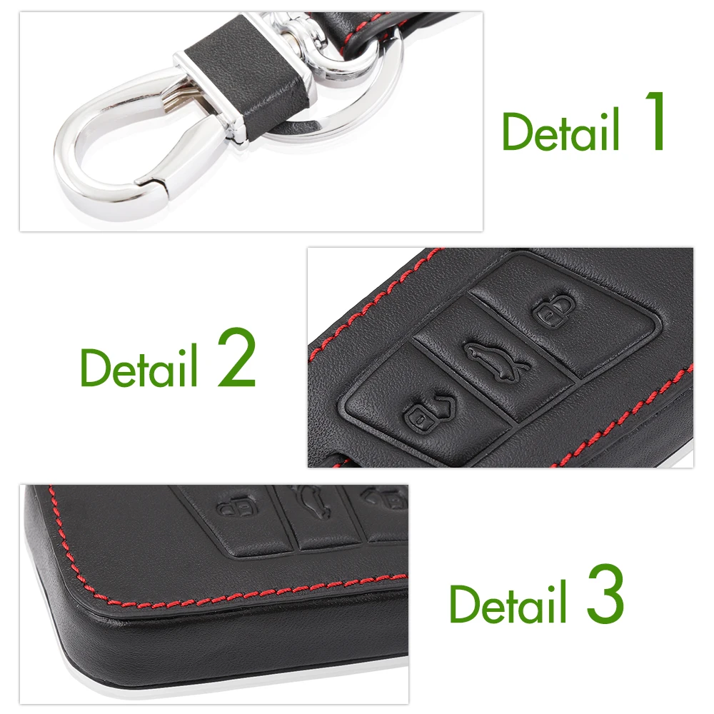 1 шт. кожаный чехол брелок для ключей кольцо Volkswagen VW Passat B8 2015 2016 2017 автомобильные
