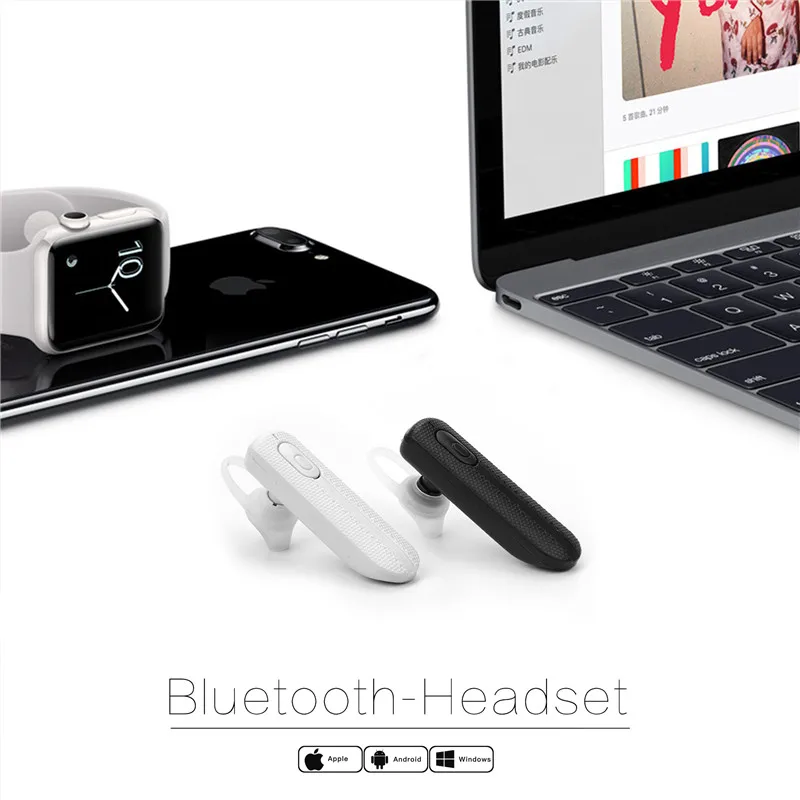Новый мини Bluetooth 4 1 гарнитура Беспроводные наушники с микрофоном Регулировка