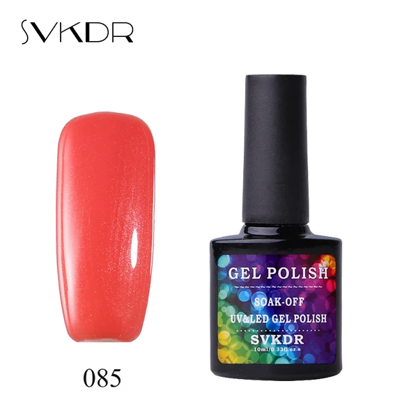 085 SVKDR белый прозрачный Blossom Гель-лак Soak Off УФ и светодиодный лампы ногтей гель длительный Цветущий цветок средство для полировки ногтей своими руками ногтей - Цвет: 085