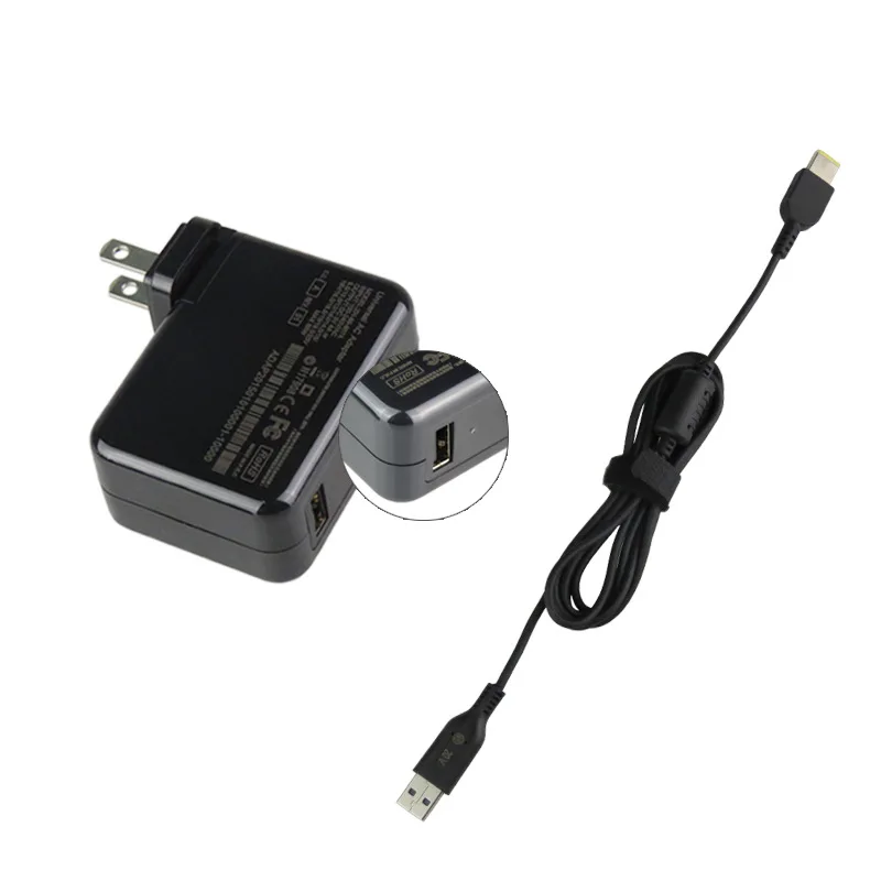 Адаптер переменного тока для 20V3.25A Thinkpad L460 L560 L470 T460 T560 X240 X250 X260 E10 E31 E40 E41 80 E4325 E4430 E50