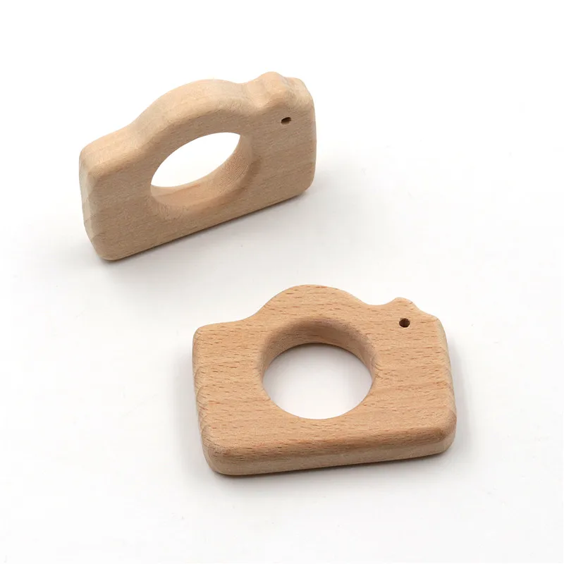 2 шт. Деревянные Подвески для зубов из бука|food teether|natural teethernatural wood teethers |