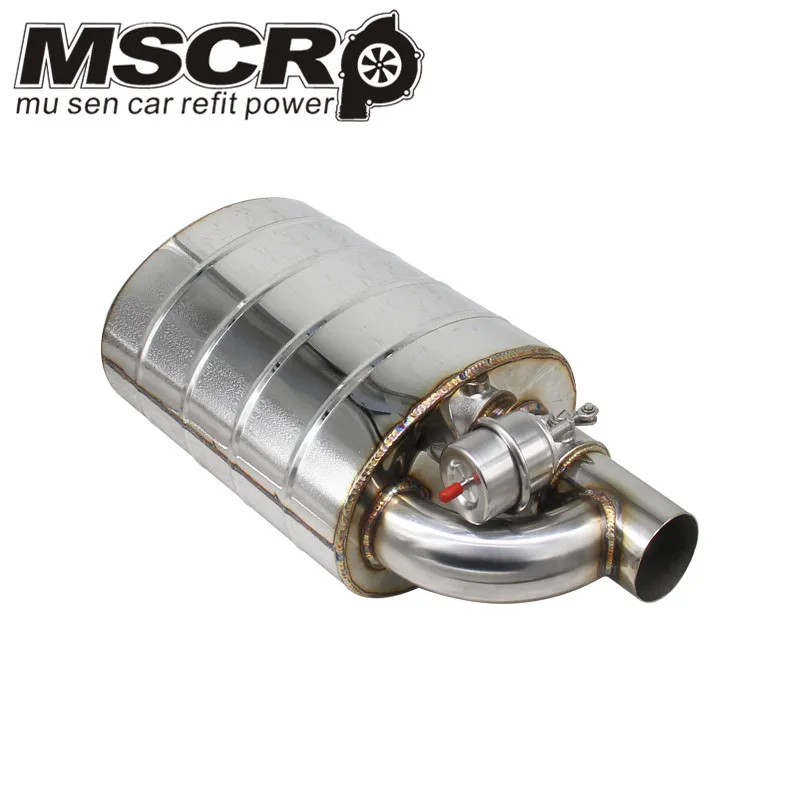 Нержавеющая сталь 2 5 &quotНаклонный выпускной наконечник 5&quot Впускной шов на одном