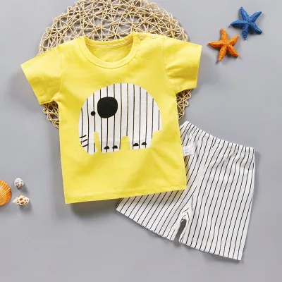 Одежда для детей от 3 до 4 лет летняя футболка малышей костюм из двух предметов