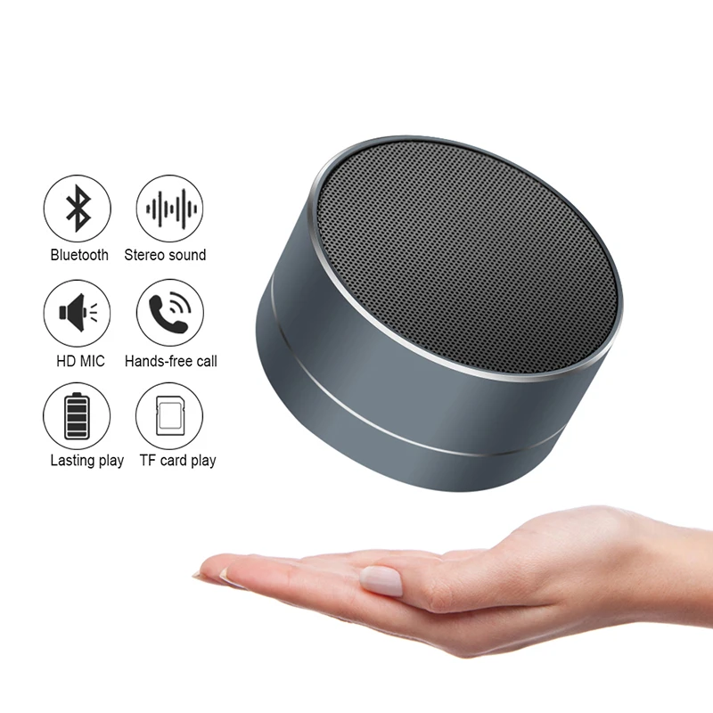 Мини динамик A10 портативный Bluetooth 4 1 беспроводной Открытый громкоговоритель с
