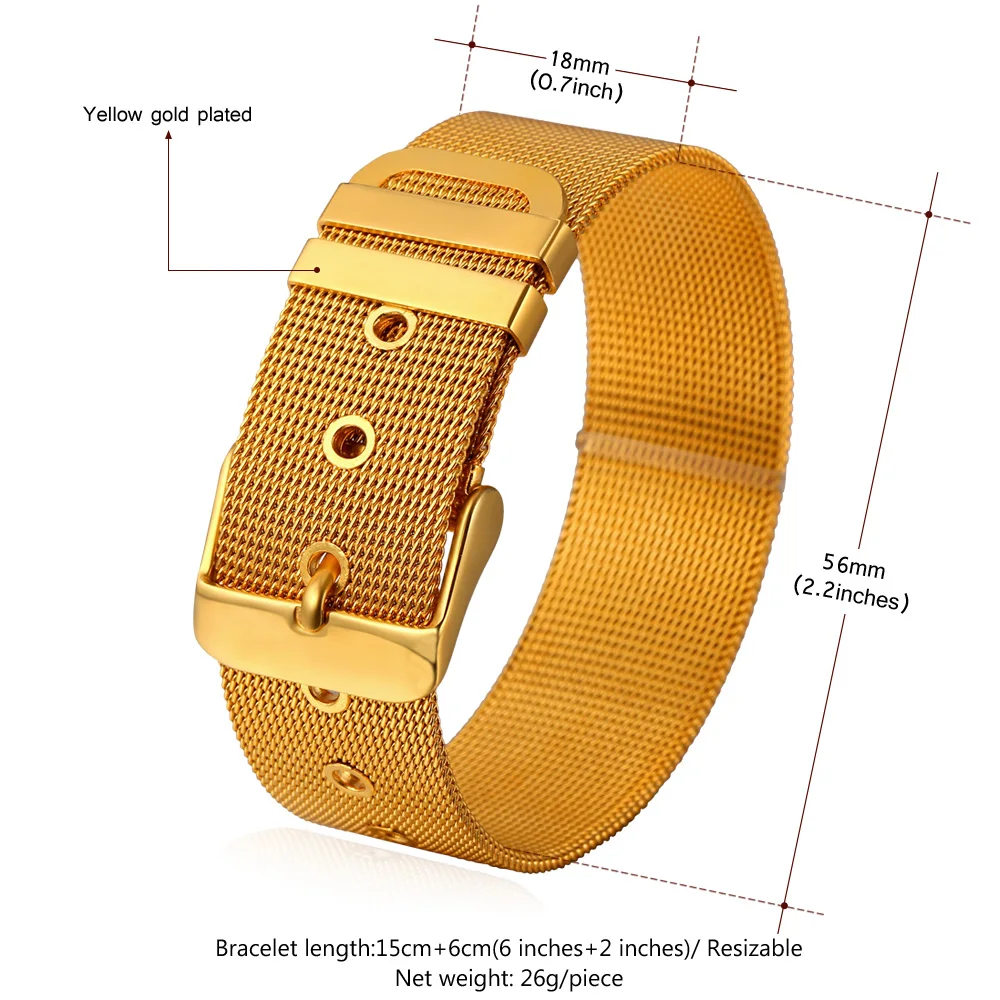 Браслет мужской из нержавеющей стали Ювелирное Украшение в стиле панк с