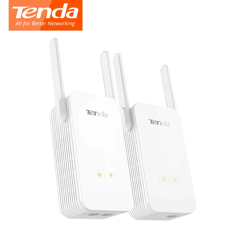 Tenda PH15 1000 м Гигабитный беспроводной Wi Fi сетевой адаптер расширитель Комплект