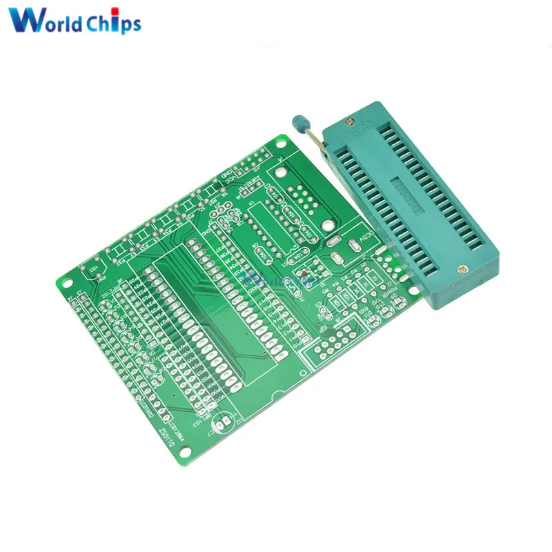 Макетная плата C51 AVR MCU набор для самостоятельного обучения детали и компоненты