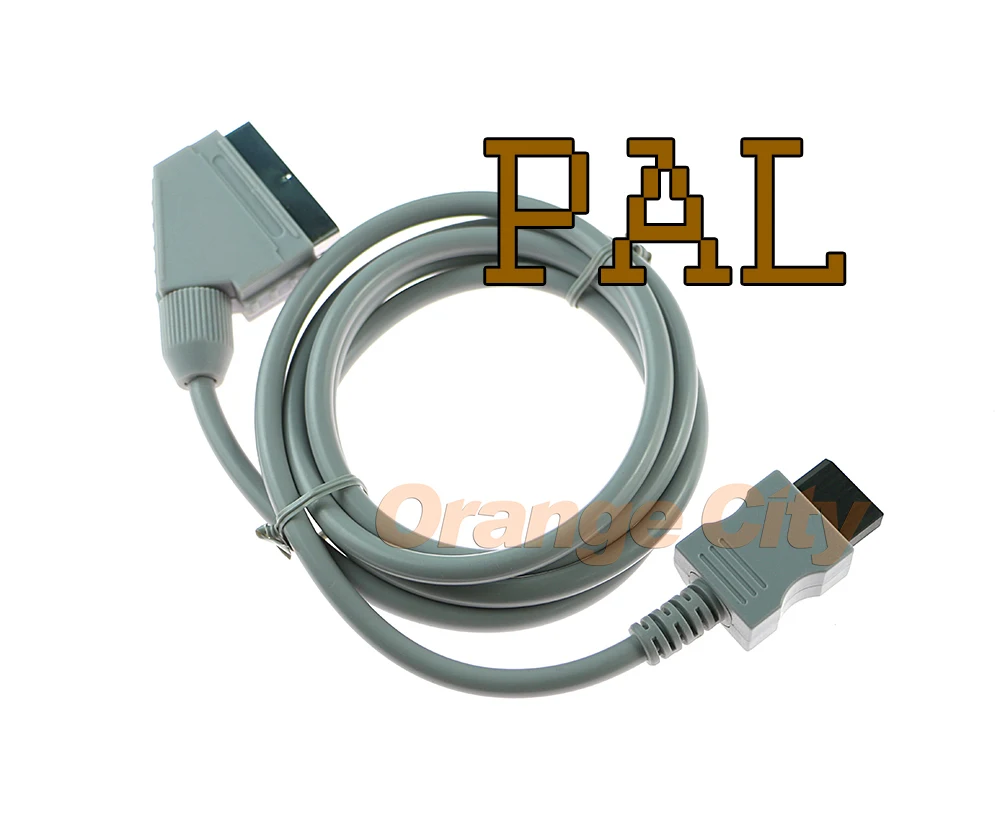 ChengChengDianWan 1 5 м 6 футов ПВХ RGB Scart видео 720p/1080i HD HDTV система AV кабель для Wii Video Game PAL