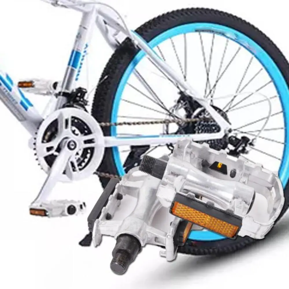 1 пара педалей для велосипеда из алюминиевого сплава педали горного отражатели