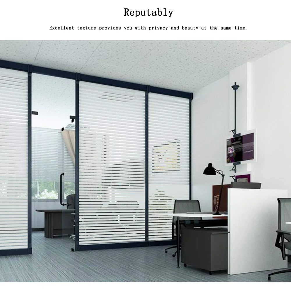 Funlife 60x200cm Privacy Self-adhesiv Window Film Static Cling Frosted Decoration Glass Film Vinyl Anti UV Window Sticker