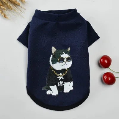 Одежда для милых собак маленьких классная летняя одежда пальто мягкая рубашка