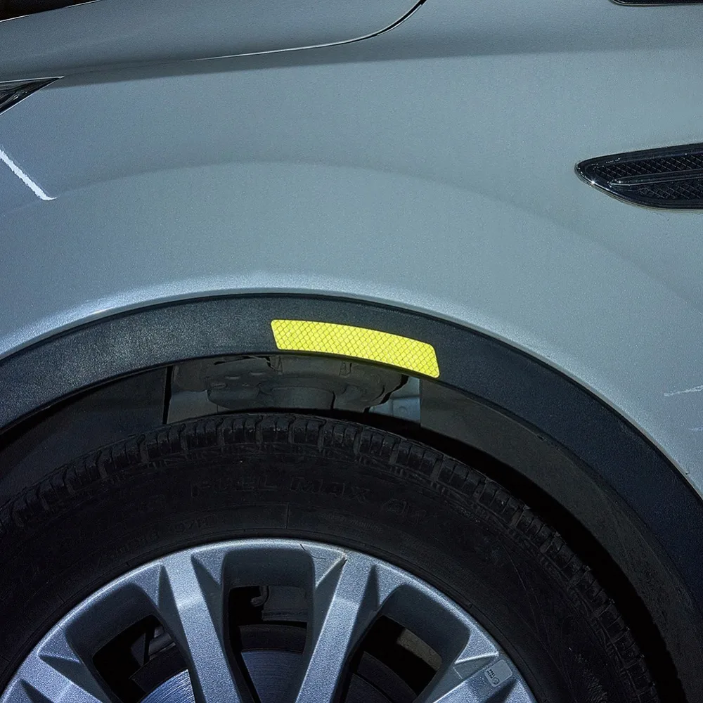 Колеса автомобиля Fender клейкая отражающая лента пвх глянцевая внимание