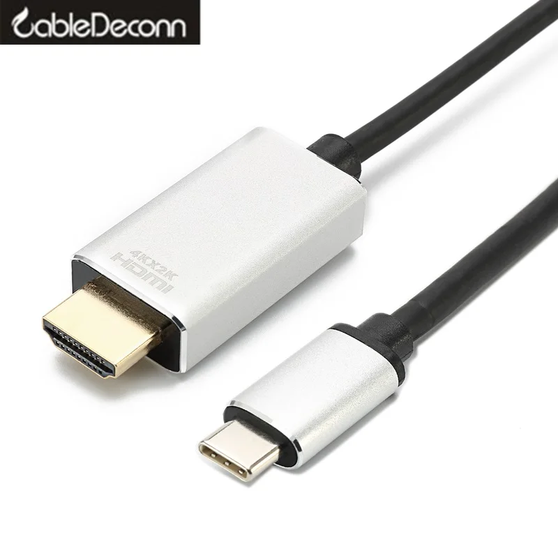 Thunderbolt 3 к hdmi кабель usb3.1 с разъемами типа c и 4k 60 Гц адаптер usb-c HDMI кабель-удлинитель