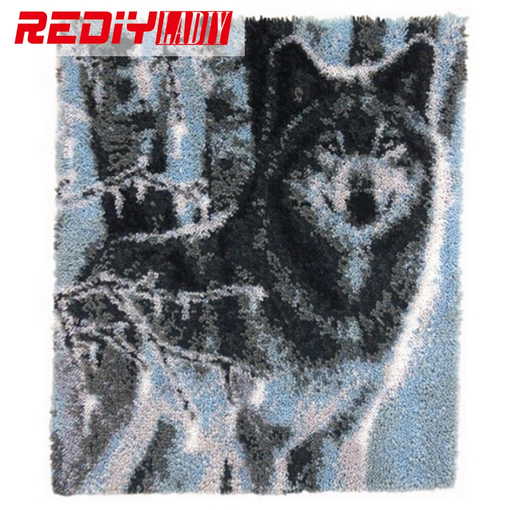 REDIY LADIY крючок с защелкой коврик для вязания крючком подушка настенный гобелен