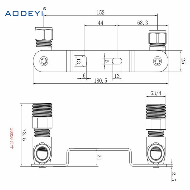 

Concealed Fixing Fitting Brass fittings Thermostatic Shower Mixer Tap Bar Valve Wall Plate Kit stainless steel fittings