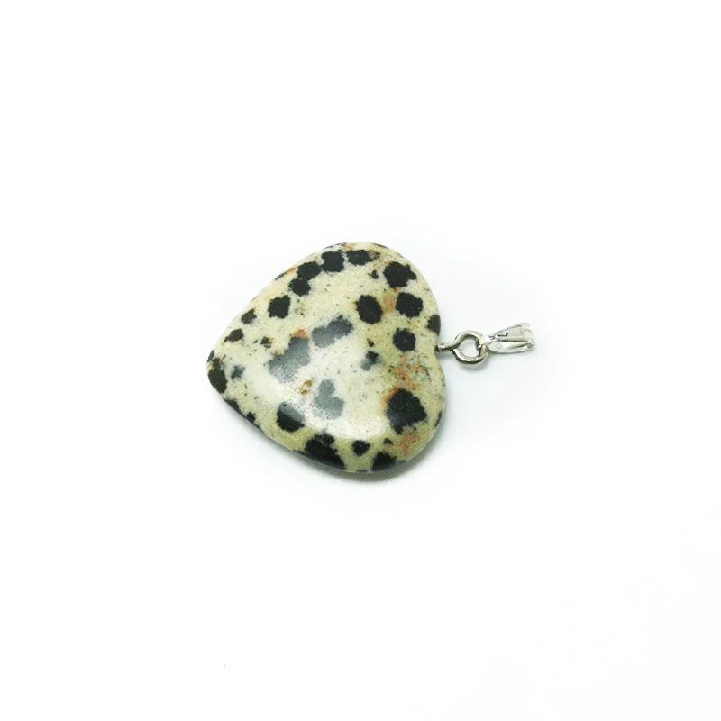 Новое поступление 2018 модные подвески из натурального камня в виде сердца для