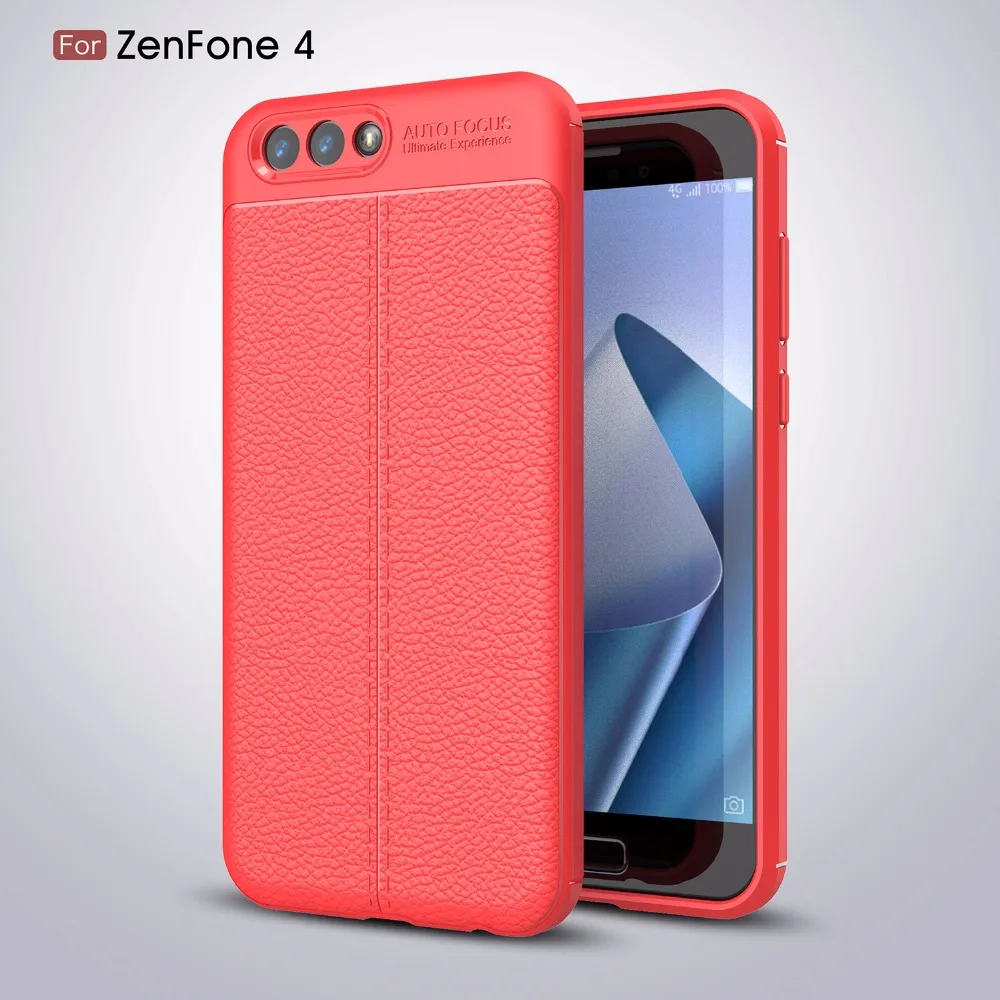 Мягкий чехол для Asus Zenfone 4 ZE554KL, чехол из мягкого силикона, углеродное волокно, полная защита, задняя крышка, чехол Для Zenfone 4 ZE554KL, чехол